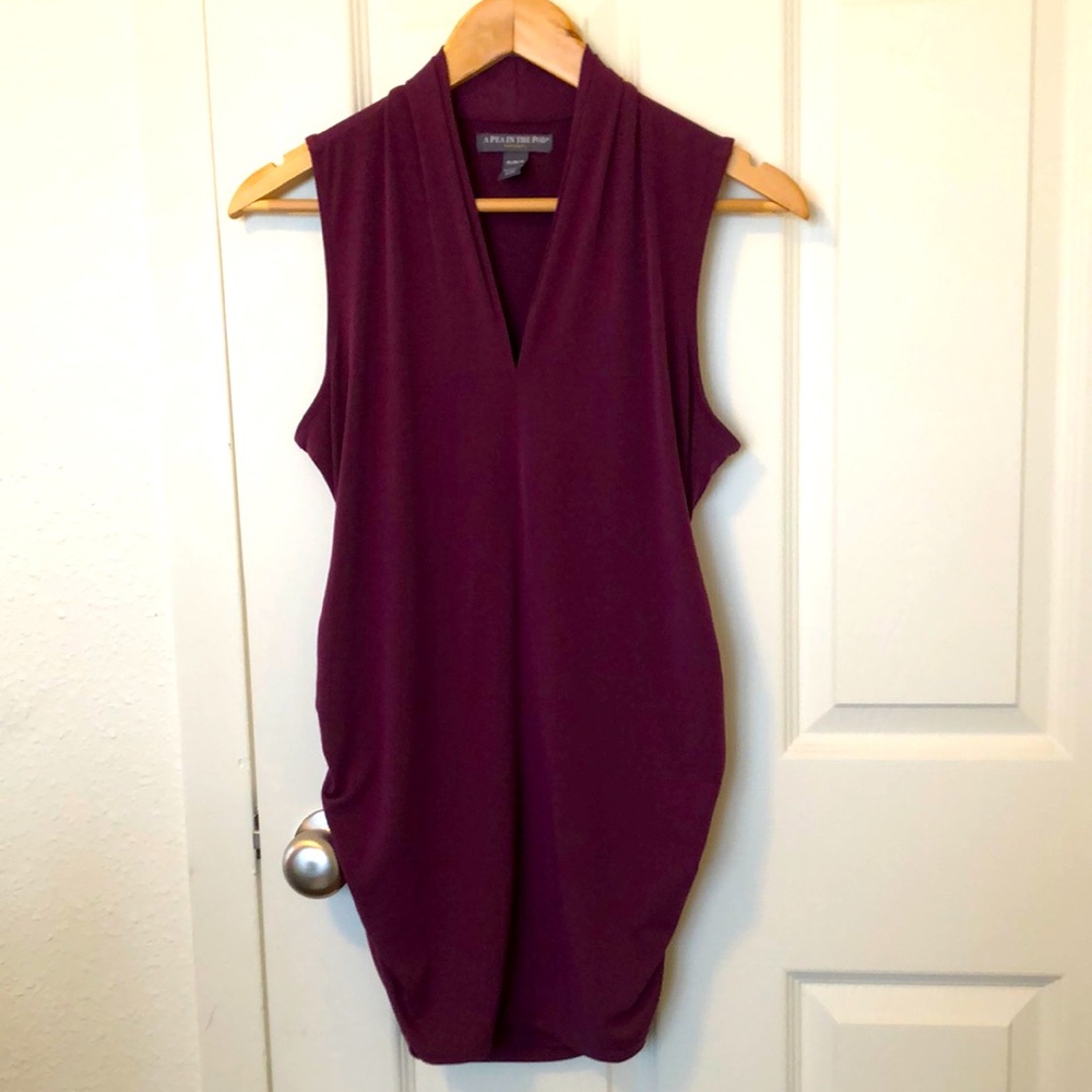 Pea in the Pod V-Neck Maternity Shirt